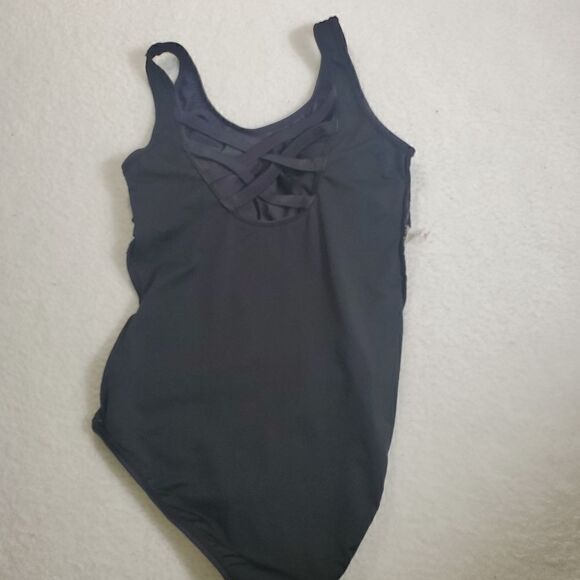 Crisscross Black One piece Swimsuit Size Medium - Picture 12 of 16